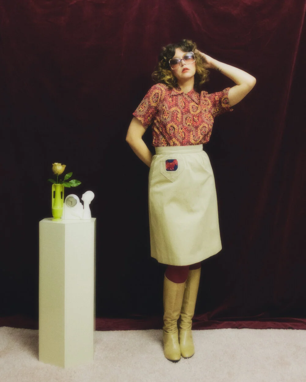 1940s Ensenada Sportswear shirt — Flower in the Mirror Vintage